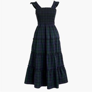 J. Crew Factory Blackwatch Plaid Dress